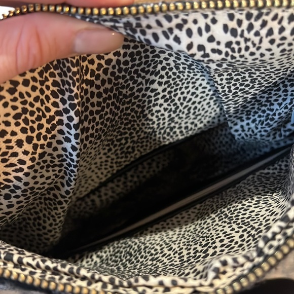 Black and White Checkered Clutch - Picture 3 of 3